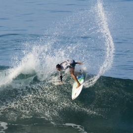 Malia Manuel at the 2008 US Open of Surfing