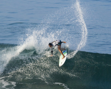Malia Manuel at the 2008 US Open of Surfing