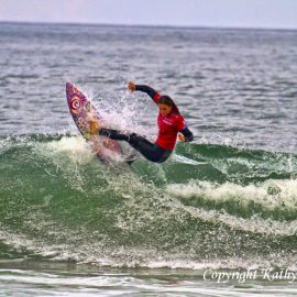 Australian surfer, Tyler Wright, shows her power & grace in the waves