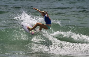 Macy Callaghan at the 2017 Supergirl Pro