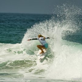 Macy Callaghan at the 2016 Supergirl Pro