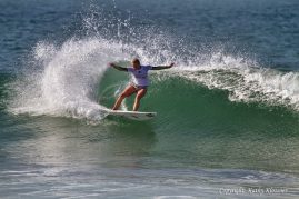 Macy Callaghan at the 2017 Swatch Pro