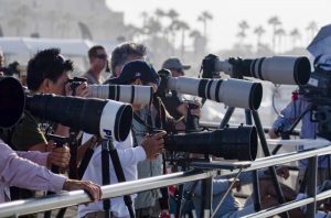 Photographers at the US Open