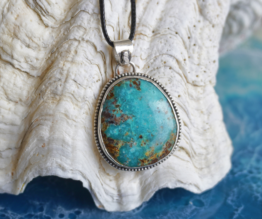 Fox Turquoise Necklace